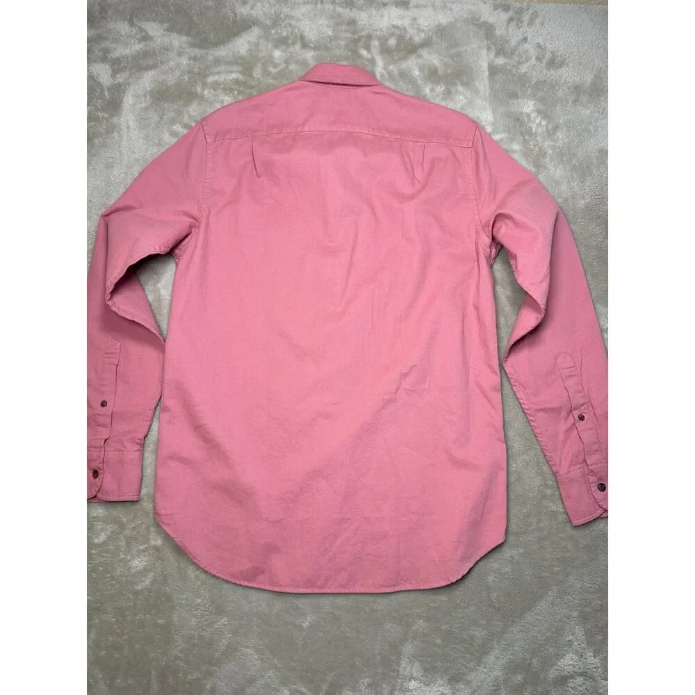 J. Crew Cotton Corduroy Long Sleeve Button-Down Pink Men's Size Small NWT